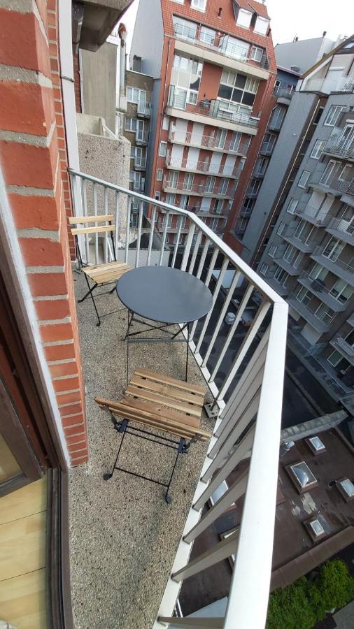 Appartement Met Zeezicht Op Het Van Bunnenplein Knokke-Heist Dış mekan fotoğraf