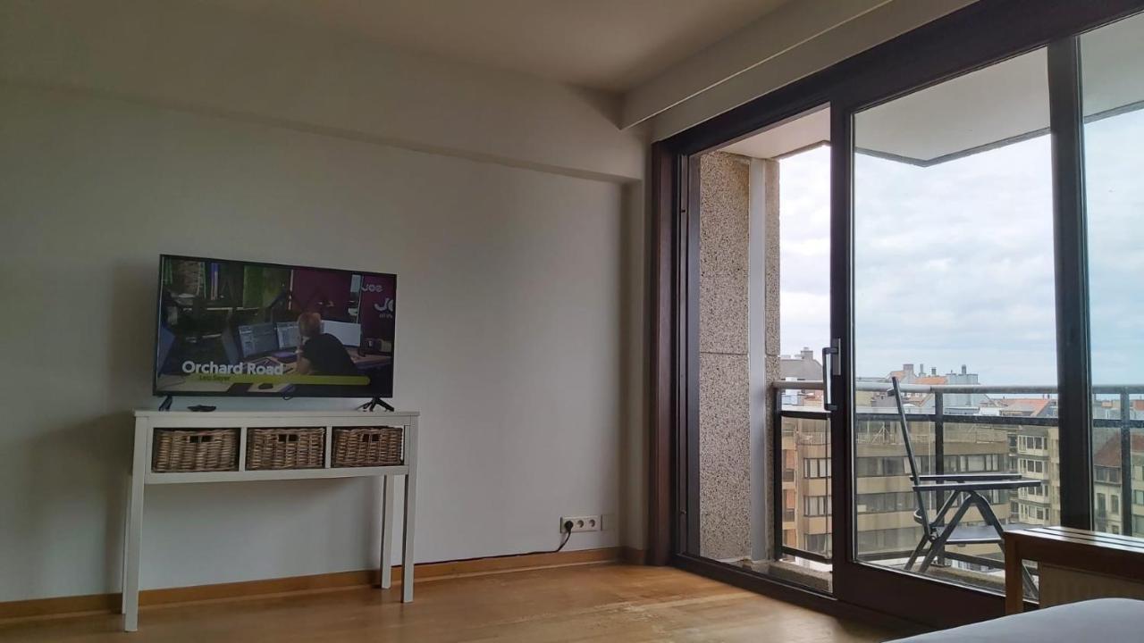 Appartement Met Zeezicht Op Het Van Bunnenplein Knokke-Heist Dış mekan fotoğraf
