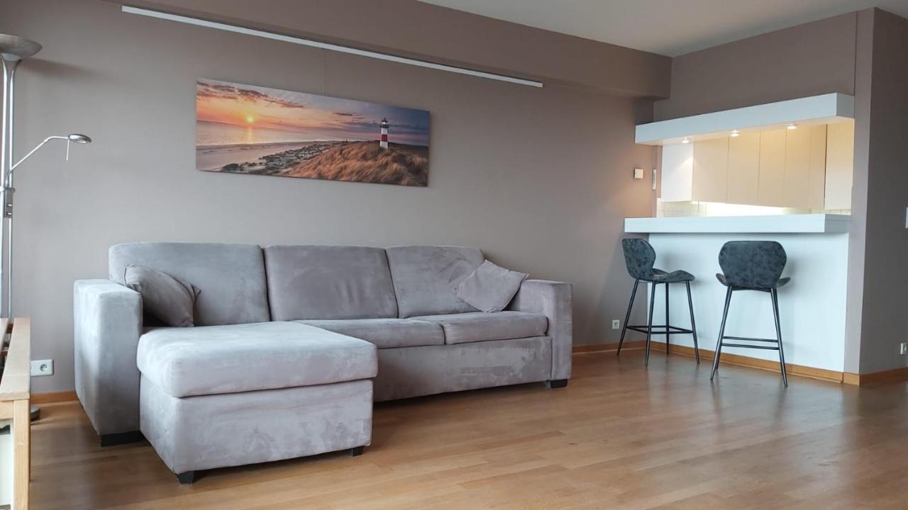 Appartement Met Zeezicht Op Het Van Bunnenplein Knokke-Heist Dış mekan fotoğraf
